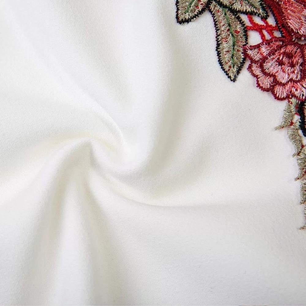 Off Shoulder Señorita Bodycon Fitted Dress - Picture 7 of 8